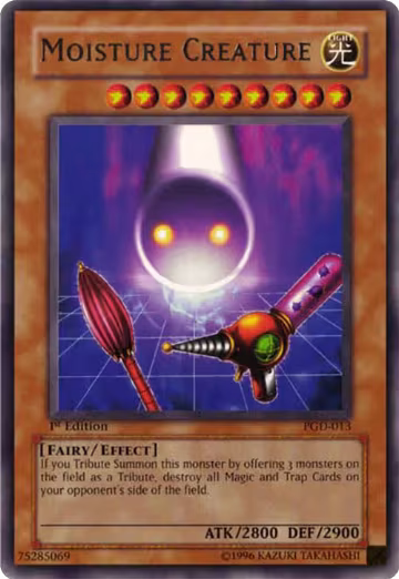 Moisture Creature (PGD-013), Pharaonic Guardian — Yu-Gi-Oh! card price