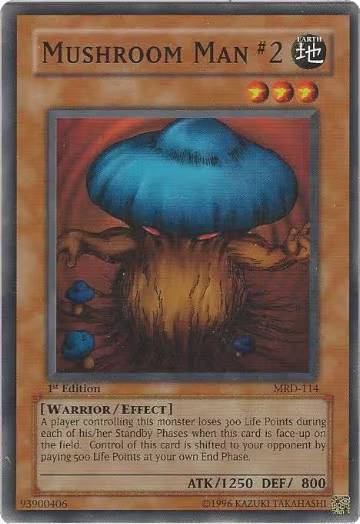Mushroom Man #2 (MRD-114), Metal Raiders — Yu-Gi-Oh! card price