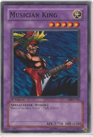 Musician King (MRD-103), Metal Raiders — Yu-Gi-Oh! card price