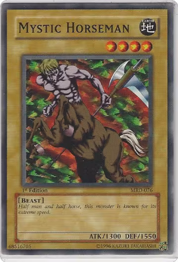 Mystic Horseman (MRD-076), Metal Raiders — Yu-Gi-Oh! card price