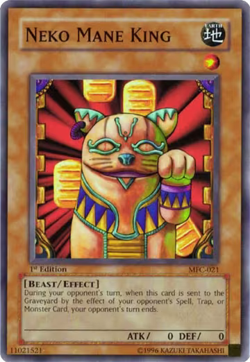 Neko Mane King (MFC-021), Magician's Force — Yu-Gi-Oh! card price