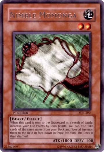 Nimble Momonga (MRL-086), Magic Ruler — Yu-Gi-Oh! card price