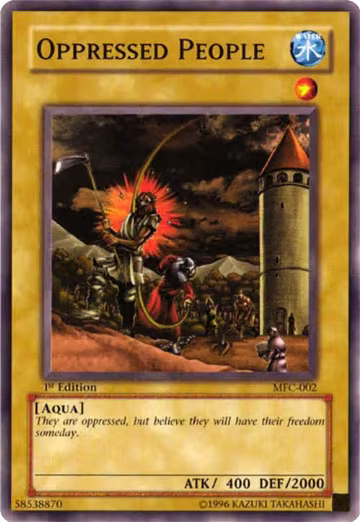 Oppressed People (MFC-002), Magician's Force — Yu-Gi-Oh! card price