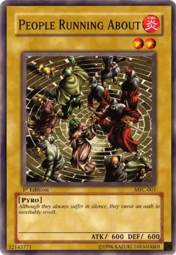 People Running About (MFC-001), Magician's Force — Yu-Gi-Oh! card price