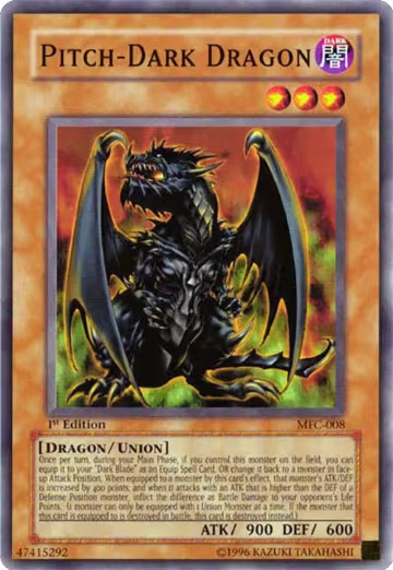 Pitch-Dark Dragon (MFC-008), Magician's Force — Yu-Gi-Oh! card price