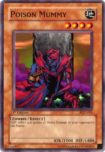 Poison Mummy (PGD-016), Pharaonic Guardian — Yu-Gi-Oh! card price