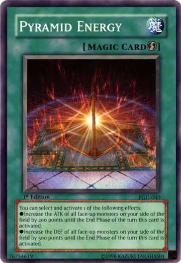 Pyramid Energy (PGD-040), Pharaonic Guardian — Yu-Gi-Oh! card price