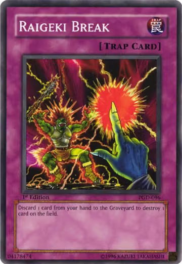 Raigeki Break (PGD-096), Pharaonic Guardian — Yu-Gi-Oh! card price