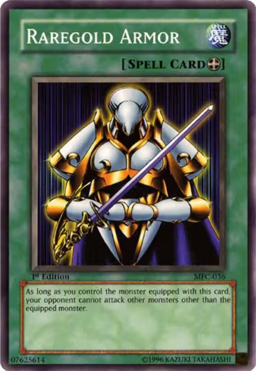 Raregold Armor (MFC-036), Magician's Force — Yu-Gi-Oh! card price