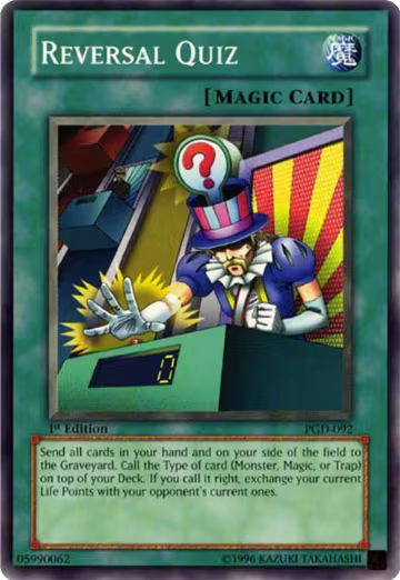 Reversal Quiz (PGD-092), Pharaonic Guardian — Yu-Gi-Oh! card price