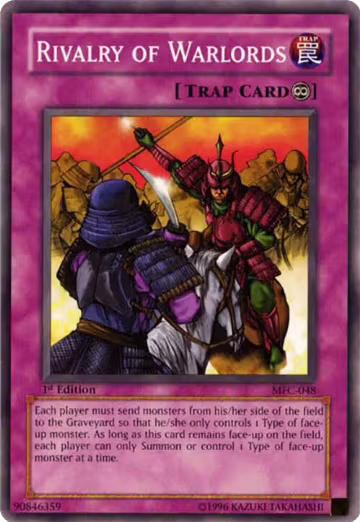 Rivalry of Warlords (MFC-048), Magician's Force — Yu-Gi-Oh! card price