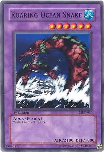 Roaring Ocean Snake (MRD-020), Metal Raiders — Yu-Gi-Oh! card price