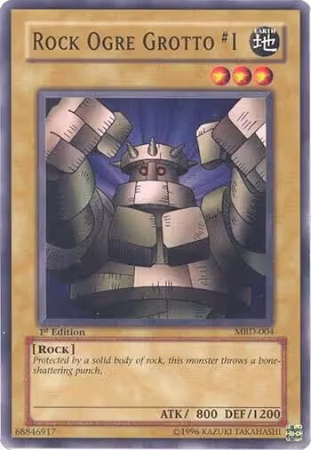 Rock Ogre Grotto #1 (MRD-004), Metal Raiders — Yu-Gi-Oh! card price