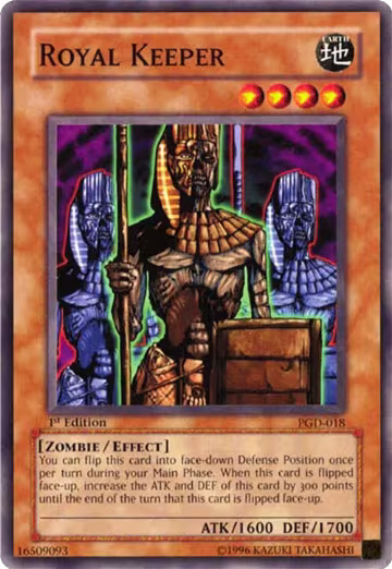 Royal Keeper (PGD-018), Pharaonic Guardian — Yu-Gi-Oh! card price