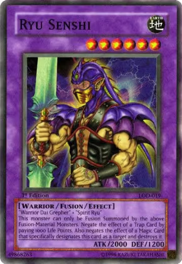 Ryu Senshi (LOD-019), Legacy of Darkness — Yu-Gi-Oh! card price