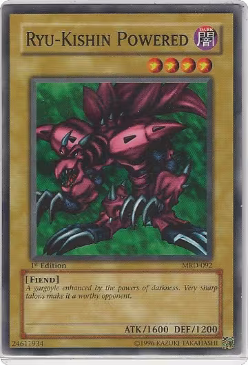 Ryu-Kishin Powered (MRD-092), Metal Raiders — Yu-Gi-Oh! card price