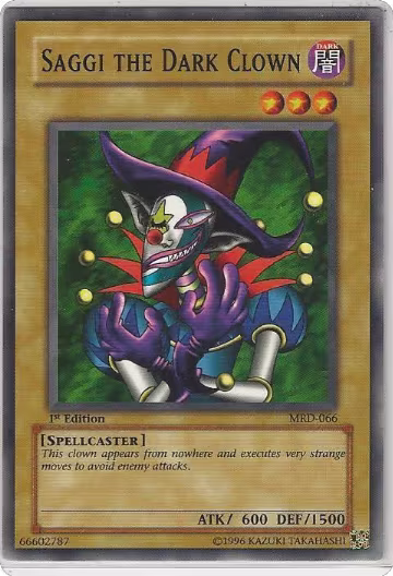 Saggi the Dark Clown (MRD-066), Metal Raiders — Yu-Gi-Oh! card price