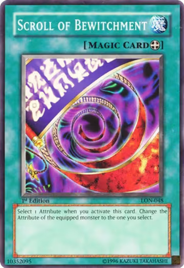 Scroll of Bewitchment (LON-048), Labyrinth of Nightmare — Yu-Gi-Oh! card price