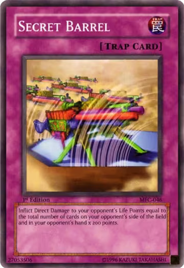 Secret Barrel (MFC-046), Magician's Force — Yu-Gi-Oh! card price