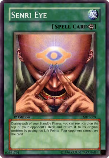 Senri Eye (MFC-089), Magician's Force — Yu-Gi-Oh! card price