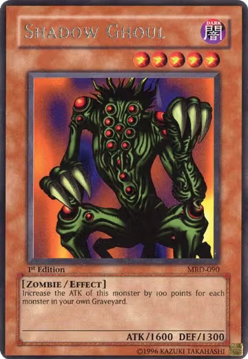 Shadow Ghoul (MRD-090), Metal Raiders — Yu-Gi-Oh! card price