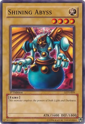 Shining Abyss (LON-009), Labyrinth of Nightmare — Yu-Gi-Oh! card price