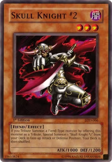 Skull Knight #2 (LOD-006), Legacy of Darkness — Yu-Gi-Oh! card price