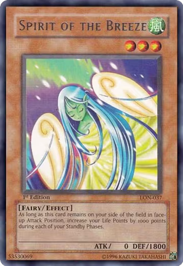 Spirit of the Breeze (LON-037), Labyrinth of Nightmare — Yu-Gi-Oh! card price