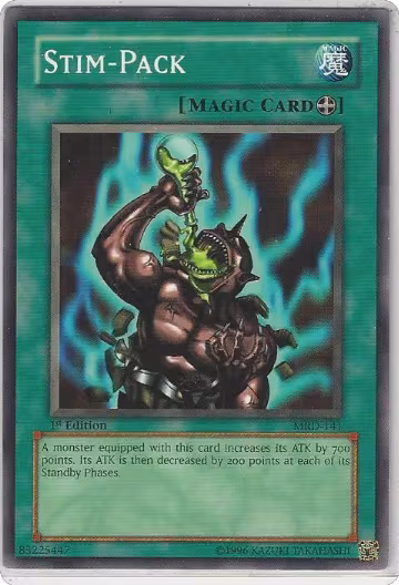 Stim-Pack (MRD-141), Metal Raiders — Yu-Gi-Oh! card price