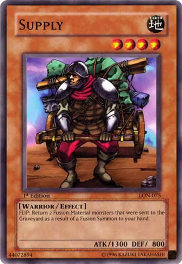 Supply (LON-075), Labyrinth of Nightmare — Yu-Gi-Oh! card price