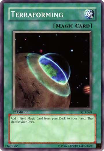 Terraforming (PGD-088), Pharaonic Guardian — Yu-Gi-Oh! card price
