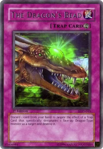 The Dragon's Bead (LOD-043), Legacy of Darkness — Yu-Gi-Oh! card price