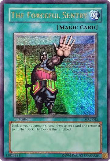 The Forceful Sentry (MRL-045), Magic Ruler — Yu-Gi-Oh! card price