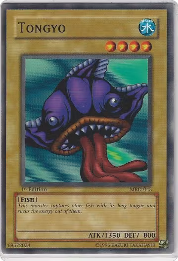 Tongyo (MRD-045), Metal Raiders — Yu-Gi-Oh! card price