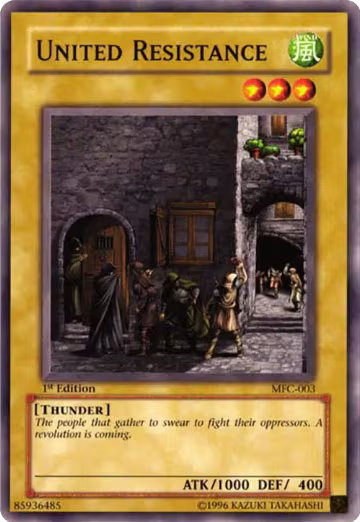 United Resistance (MFC-003), Magician's Force — Yu-Gi-Oh! card price