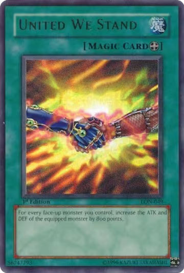 United We Stand (LON-049), Labyrinth of Nightmare — Yu-Gi-Oh! card price
