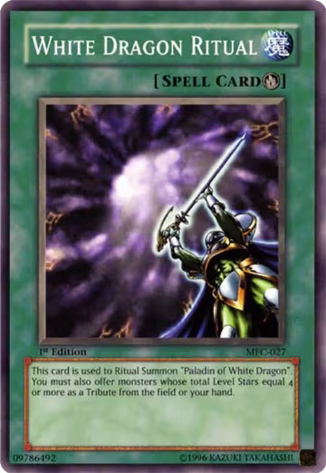 White Dragon Ritual (MFC-027), Magician's Force — Yu-Gi-Oh! card price