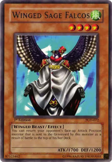 Winged Sage Falcos (PGD-072), Pharaonic Guardian — Yu-Gi-Oh! card price