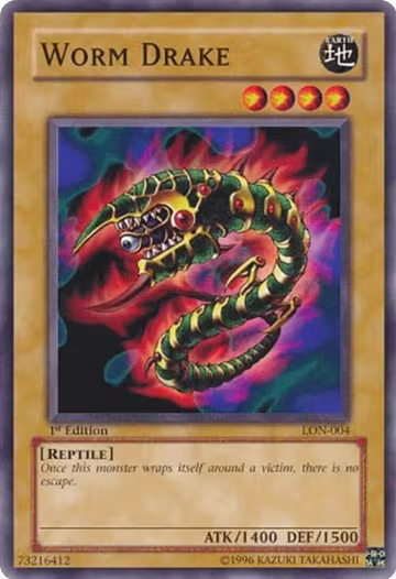 Worm Drake (LON-004), Labyrinth of Nightmare — Yu-Gi-Oh! card price