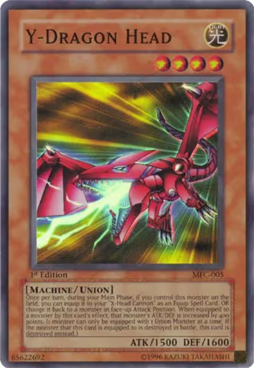 Y-Dragon Head (MFC-005), Magician's Force — Yu-Gi-Oh! card price