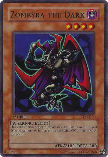 Zombyra the Dark (LON-074), Labyrinth of Nightmare — Yu-Gi-Oh! card price