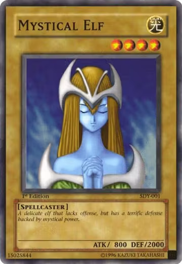Mystical Elf (SDY-001), Starter Deck: Yugi — Yu-Gi-Oh! card price