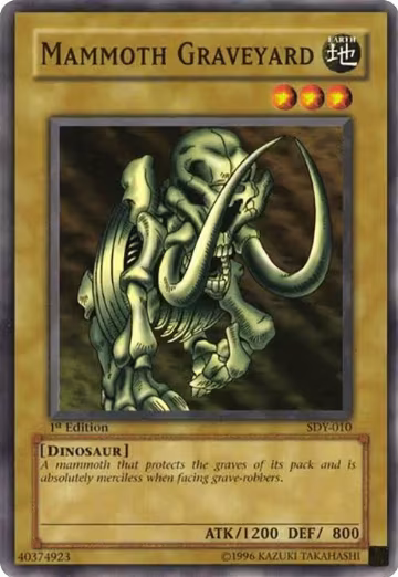 Mammoth Graveyard (SDY-010), Starter Deck: Yugi — Yu-Gi-Oh! card price