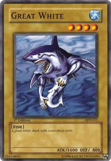 Great White (SDY-011), Starter Deck: Yugi — Yu-Gi-Oh! card price