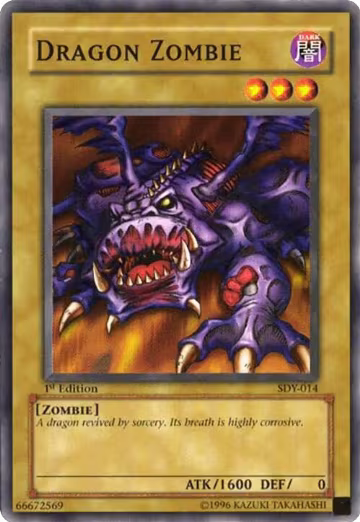 Dragon Zombie (SDY-014), Starter Deck: Yugi — Yu-Gi-Oh! card price