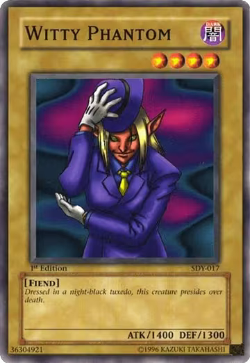 Witty Phantom (SDY-017), Starter Deck: Yugi — Yu-Gi-Oh! card price