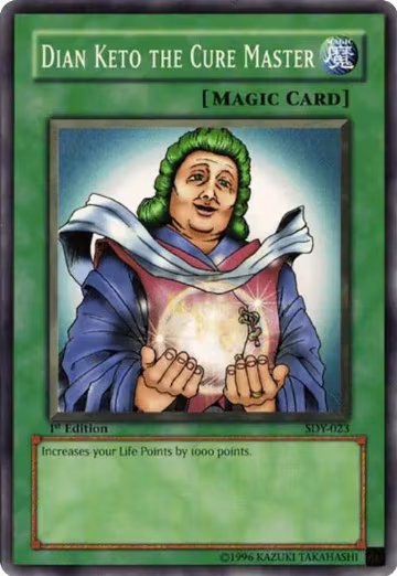 Dian Keto the Cure Master (SDY-023), Starter Deck: Yugi — Yu-Gi-Oh! card price