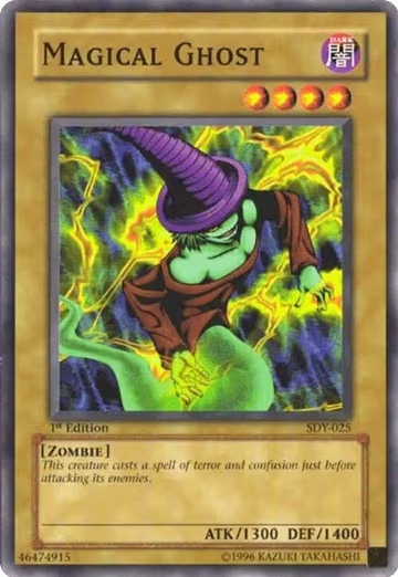 Magical Ghost (SDY-025), Starter Deck: Yugi — Yu-Gi-Oh! card price