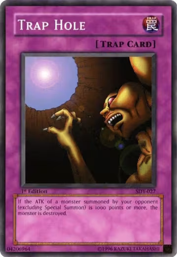 Trap Hole (SDY-027), Starter Deck: Yugi — Yu-Gi-Oh! card price