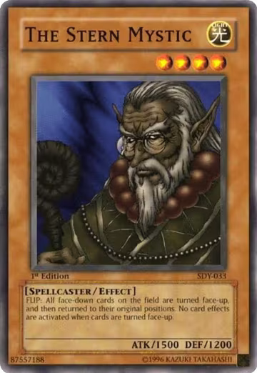 The Stern Mystic (SDY-033), Starter Deck: Yugi — Yu-Gi-Oh! card price